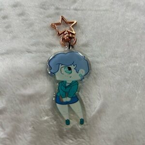 Cyclops girl keychain
